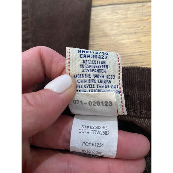 True Religion Corduroy Joey Jeans Pants Brown 28 - Picture 8 of 9